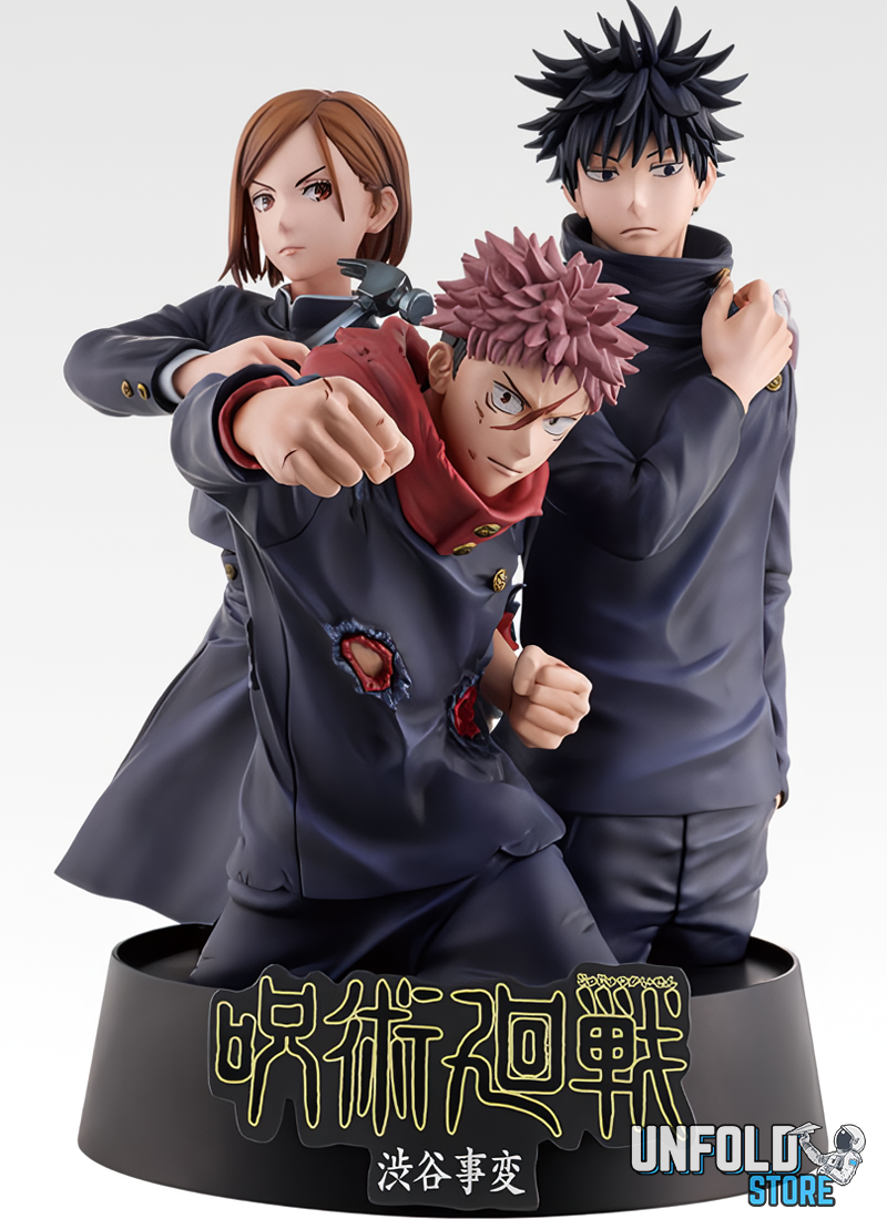 Fushiguro Megumi, Itadori Yuji e Kugisaki Nobara Figure Thumb